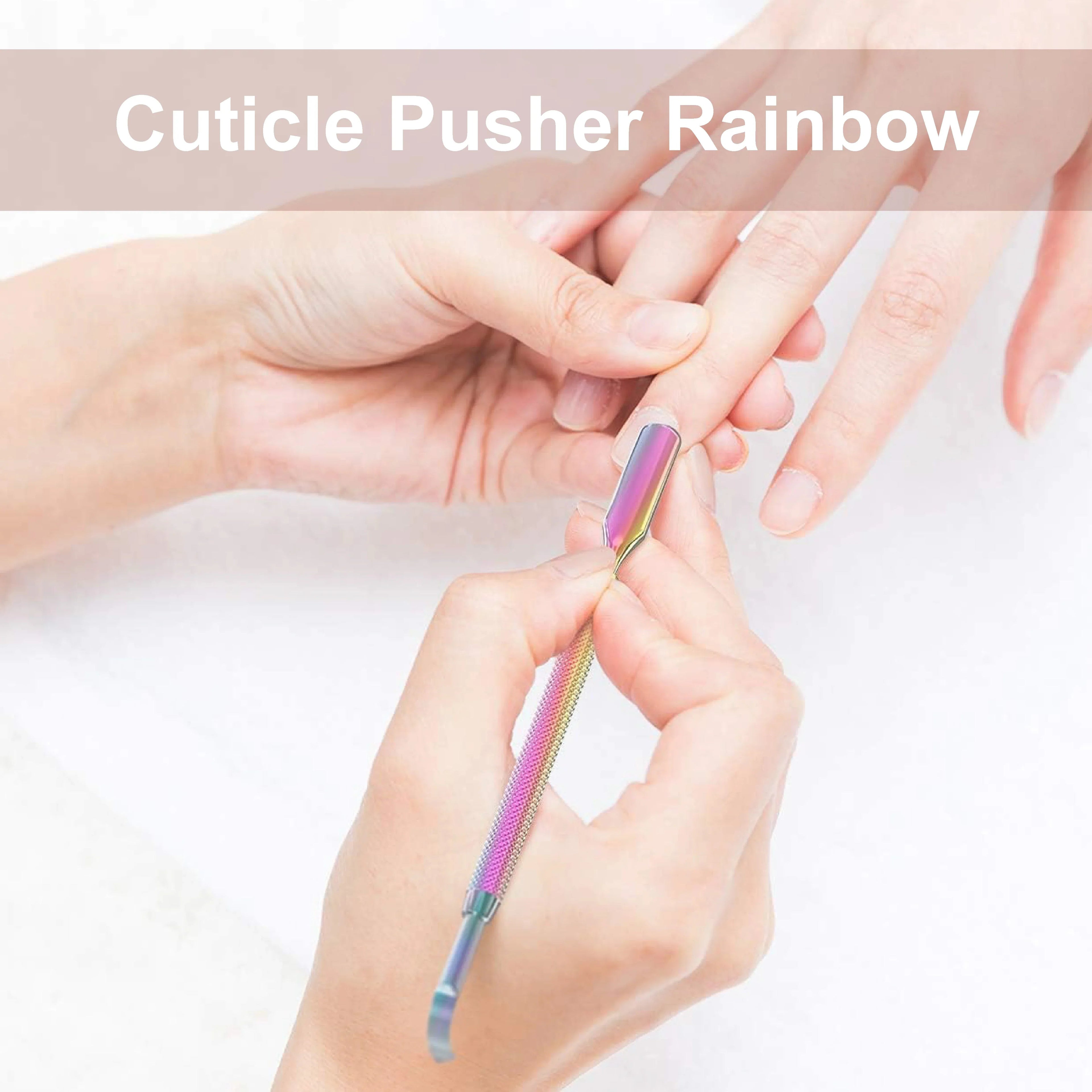 Nail Art Rainbow Cuticle Pusher S-511