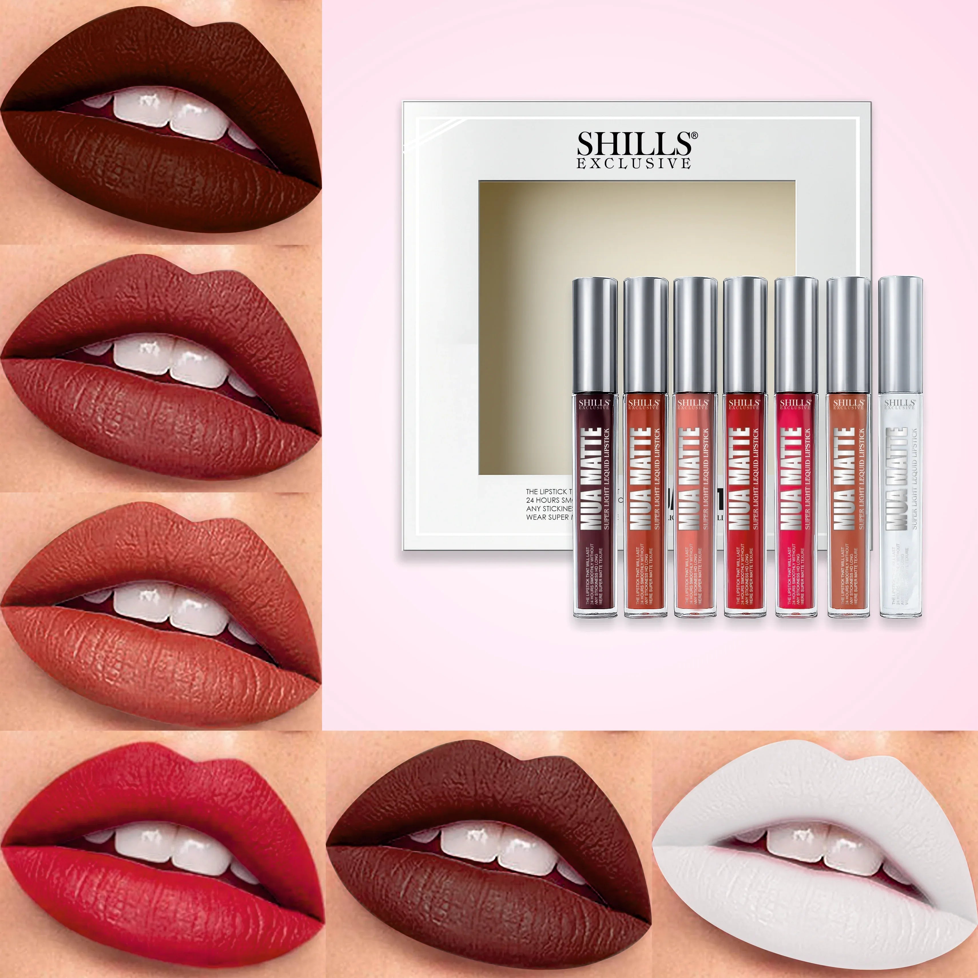 Mua Matte Super Light Liquid Lipstick Set