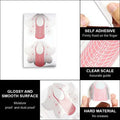 Nail Forms Roll Pink-SFR-01