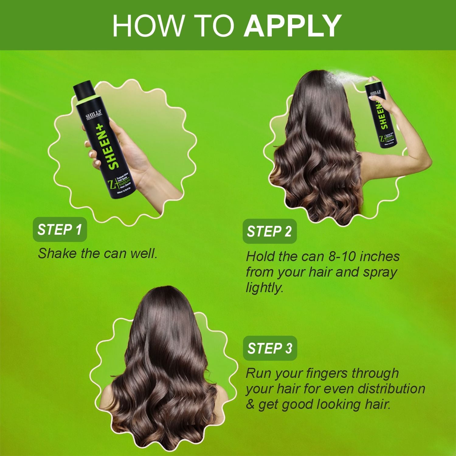 Sheen+ Super Shine Hair Spray 200ml