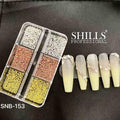 Multicolor Caviar Beads Grid