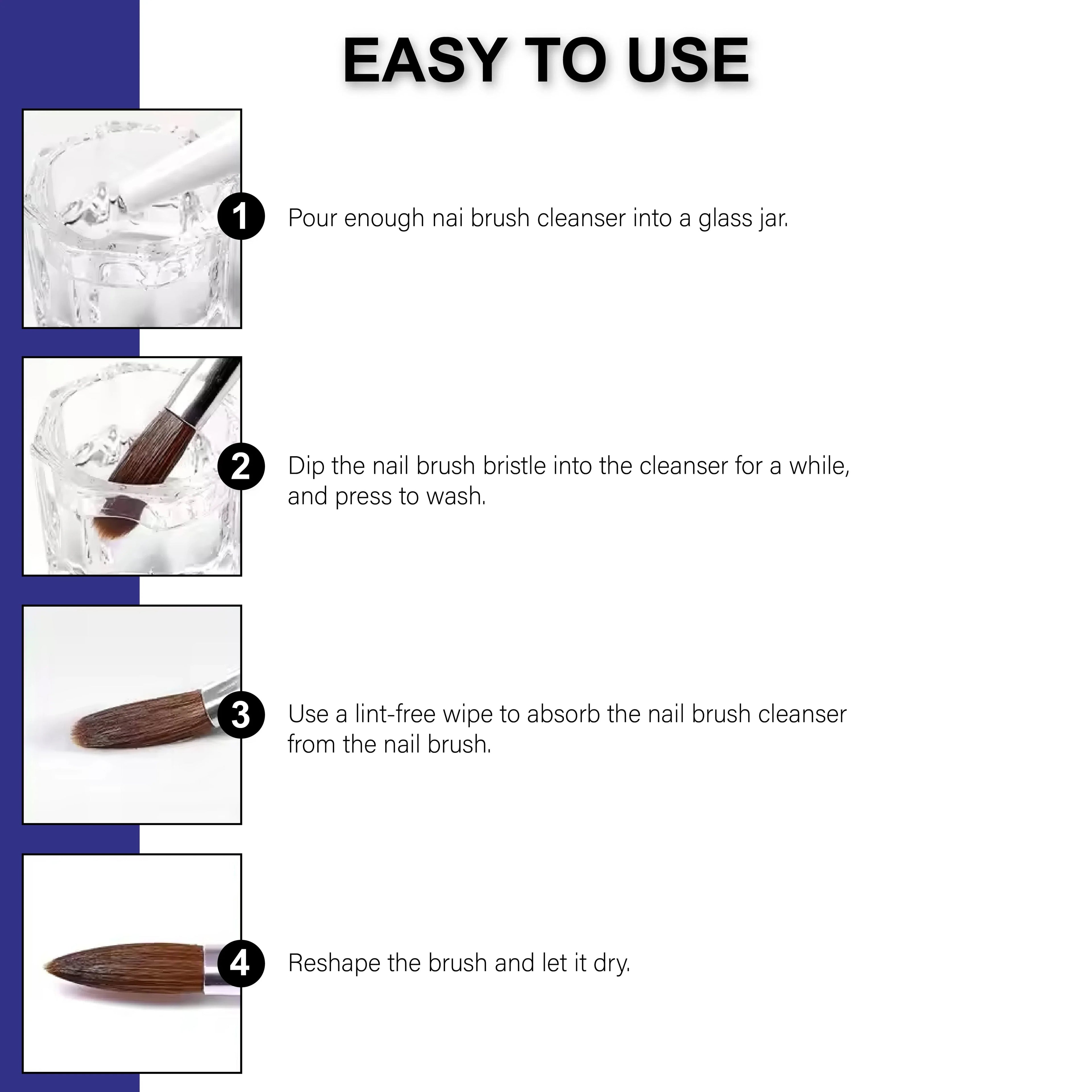 Nail Brush Cleaner 100ml