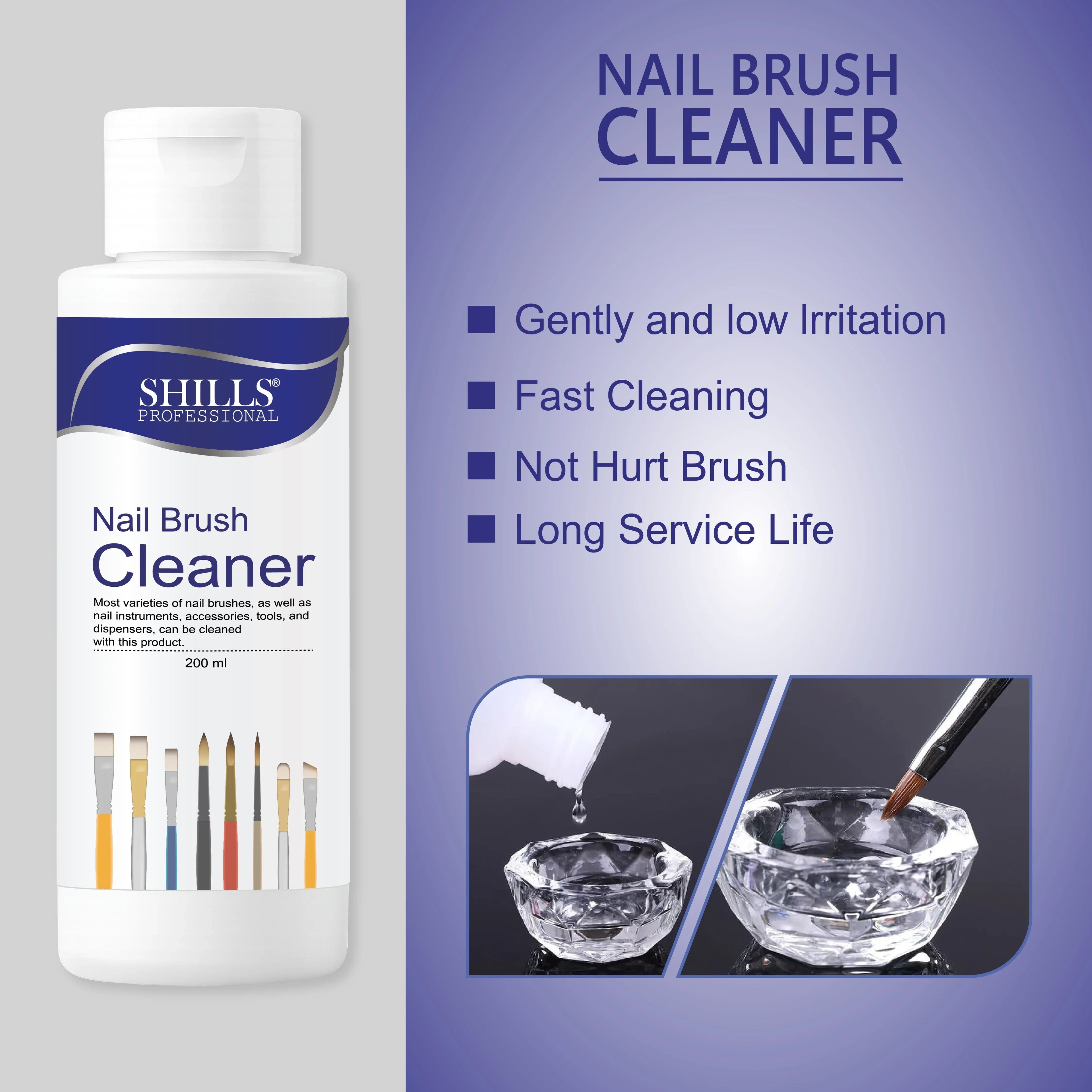 Nail Brush Cleaner 100ml