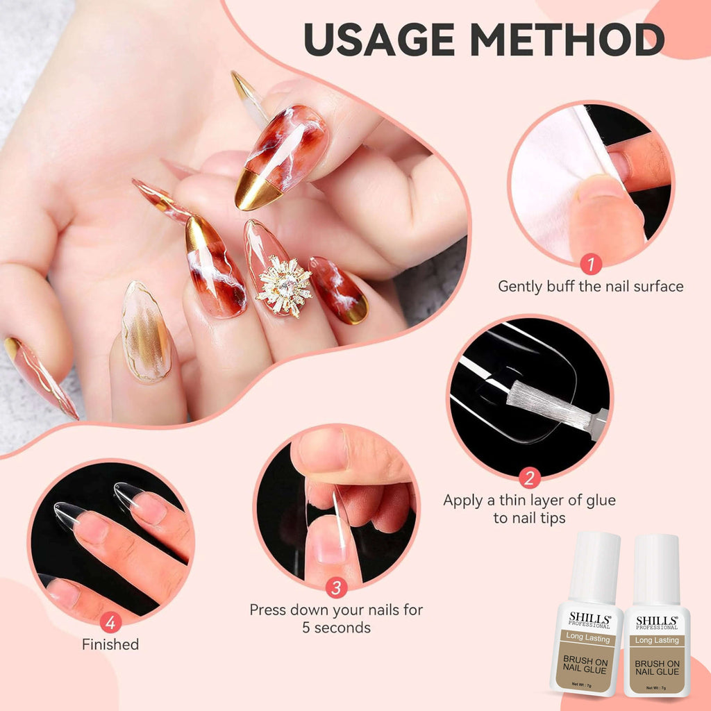 Brush On Nail Glue 7g