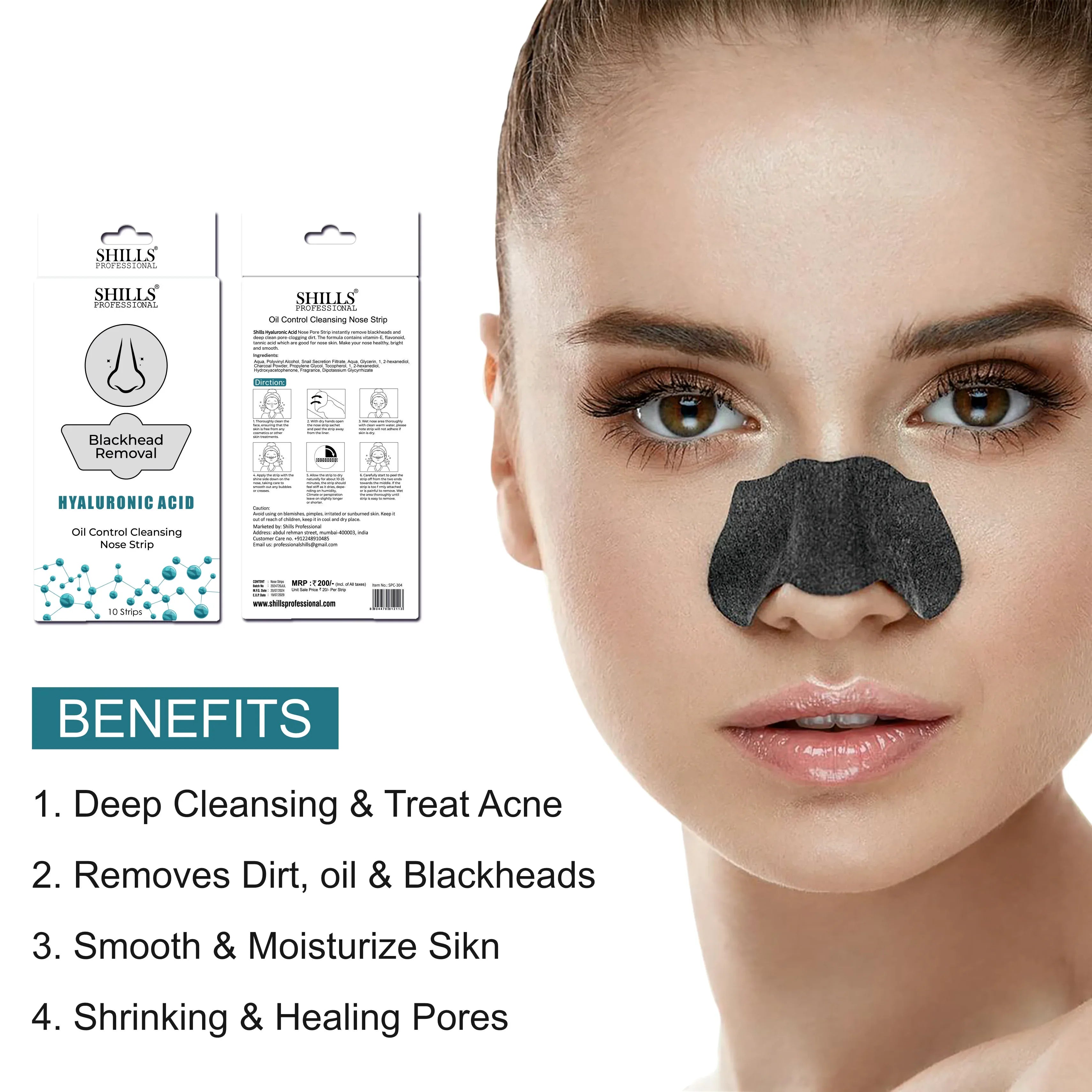 Blackhead Removal Nose Strips