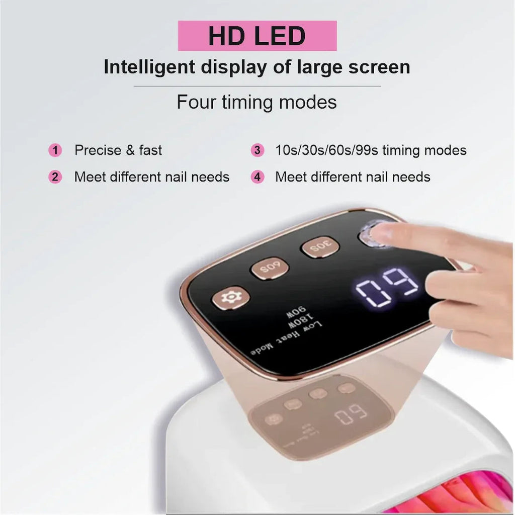 Adored UV|LED Nail Lamp 180W