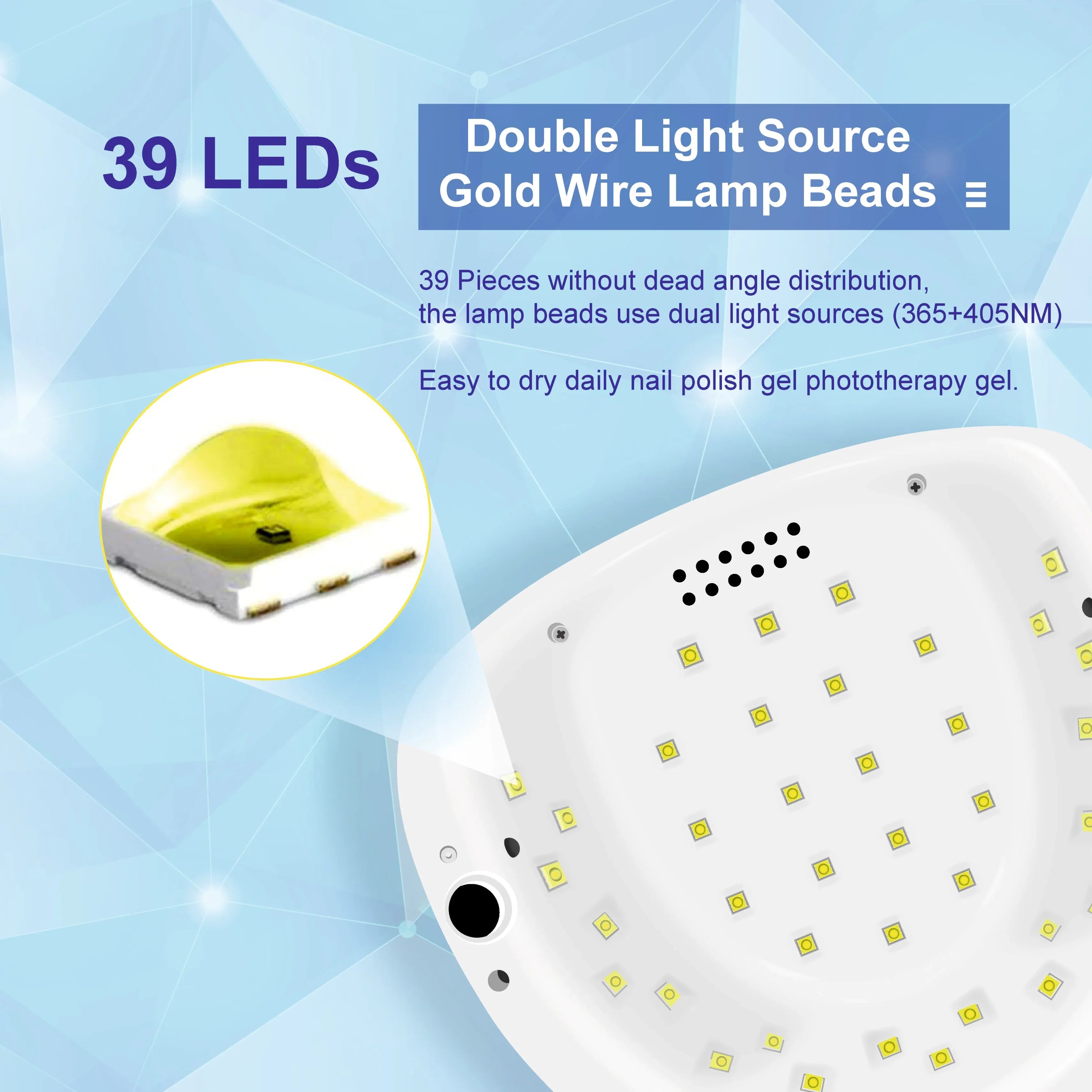 Diamond Nail Art UV/LED Lamp