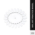 Nail Art Practice Wheel Clear