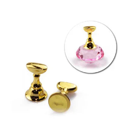 Nail Art Golden Nail Stand