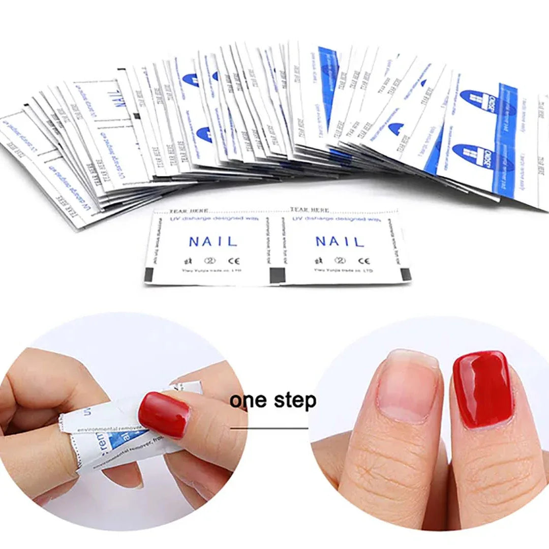 Nail Remover Wipes