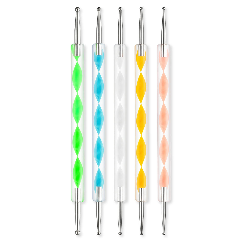 Rainbow Nail Dotting Tool Set 5Pc