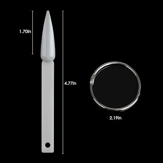 NAIL STAND Pop Stick Stiletto Natural