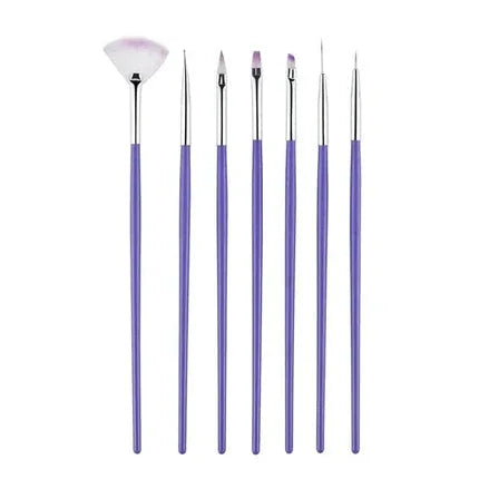 Acrylic Brush Purple no-10
