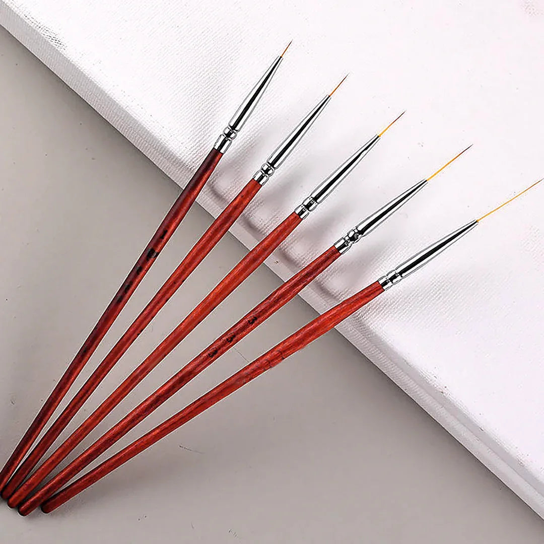 Nail Wooden Liner Brush