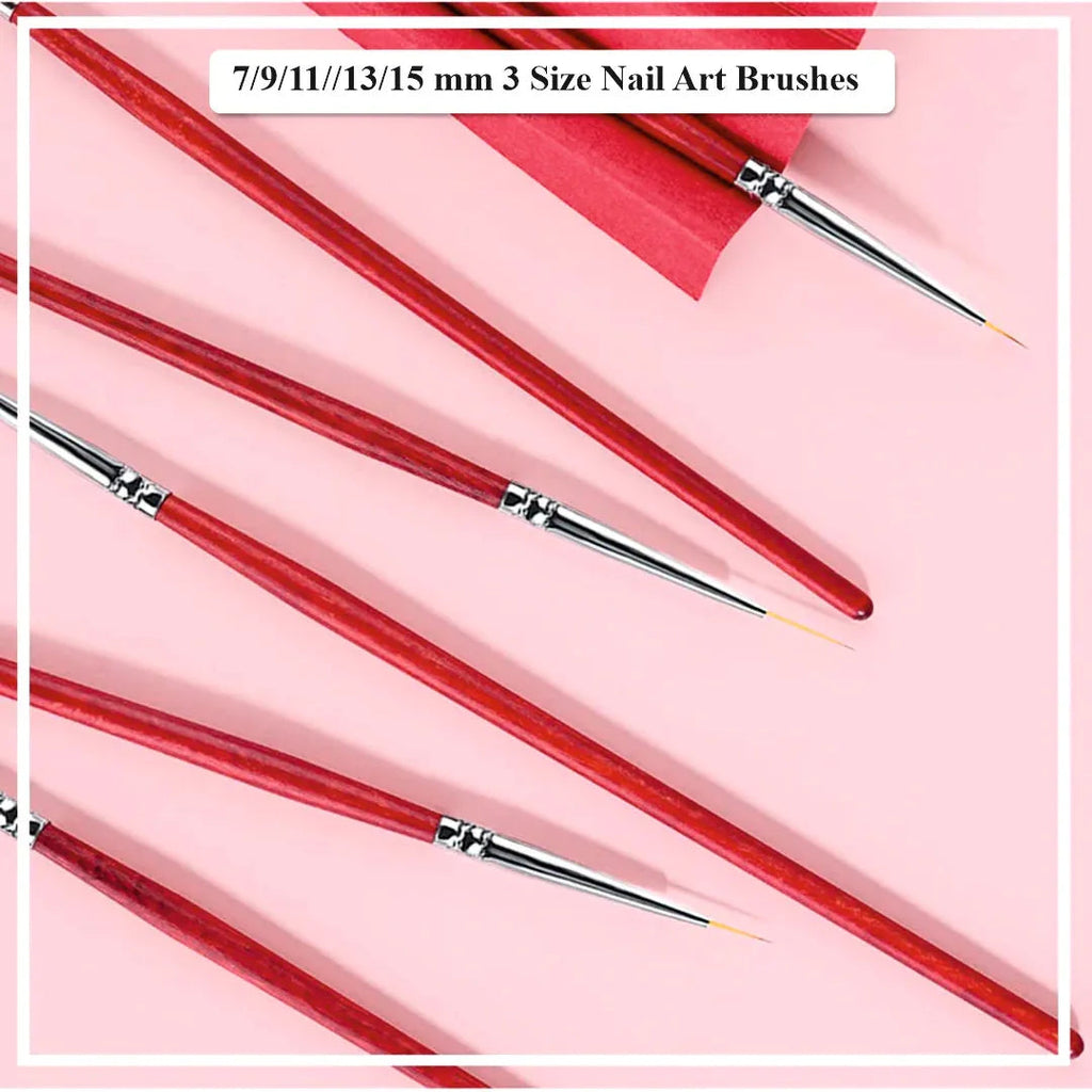 Nail Wooden Liner Brush