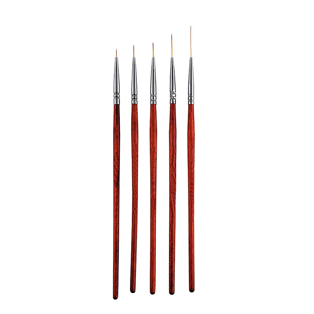 Nail Wooden Liner Brush