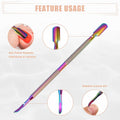 Rainbow Cuticle Pusher