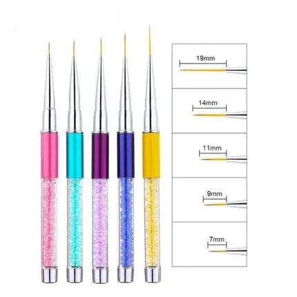 Rhinestone Nail Striping Brush SPN-21082