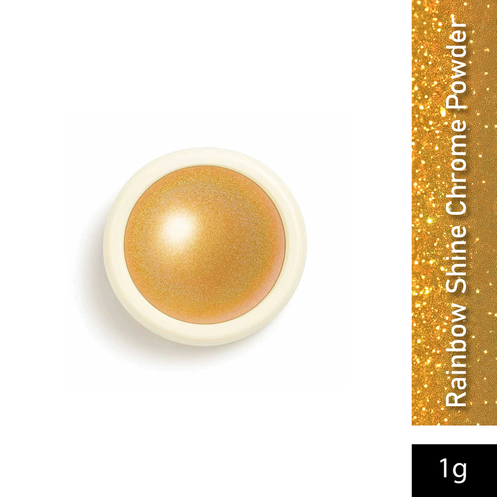 Rainbow Shine Chrome Powder Holographic Red-SPN-3123