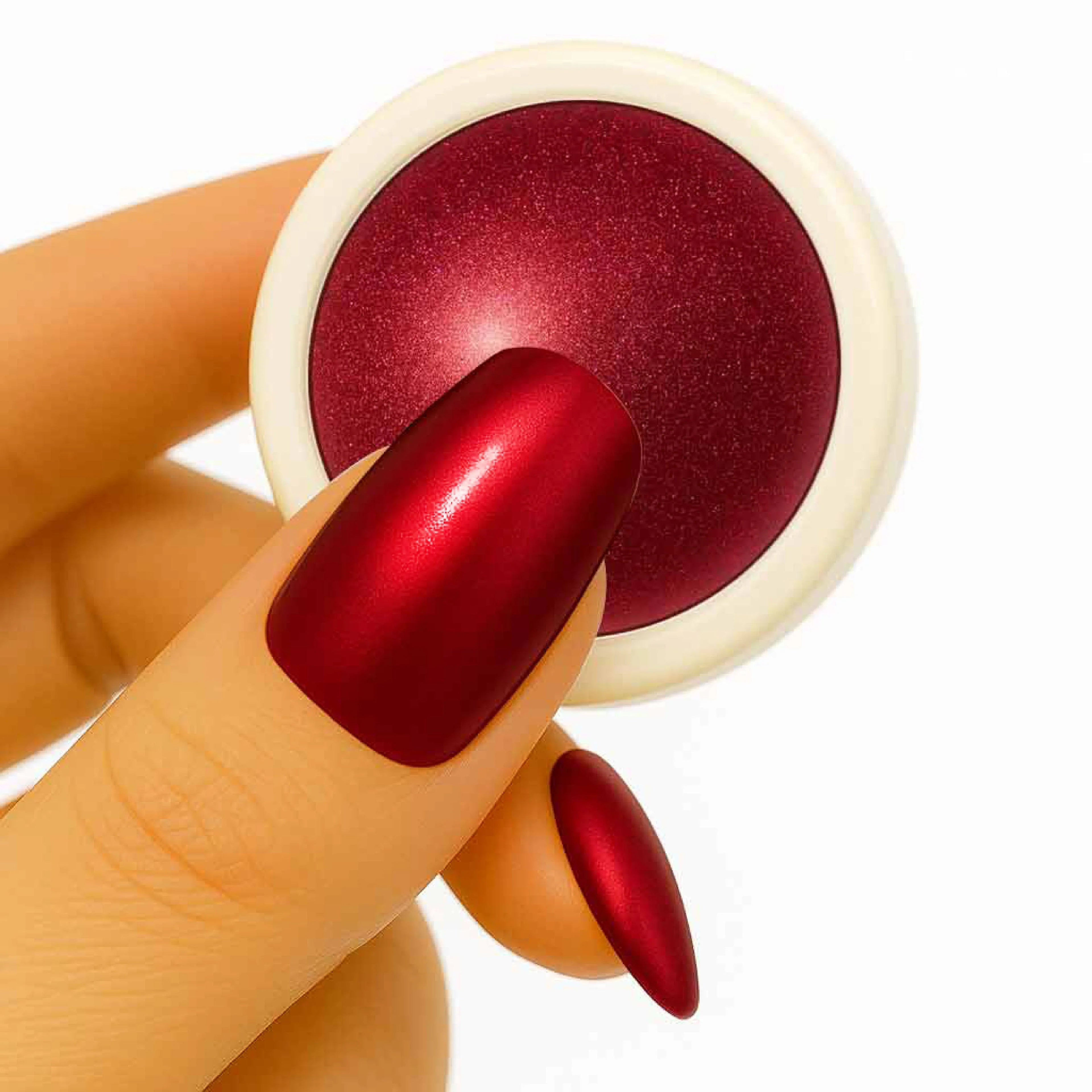 Rainbow Shine Chrome Powder Holographic Red-SPN-3123