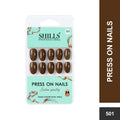 Glossy Solid Color Nails Oval(SPN501-SPN552)