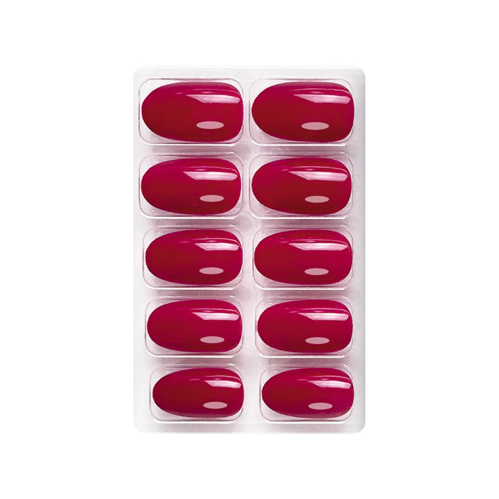 Glossy Solid Color Nails Oval(SPN501-SPN552)