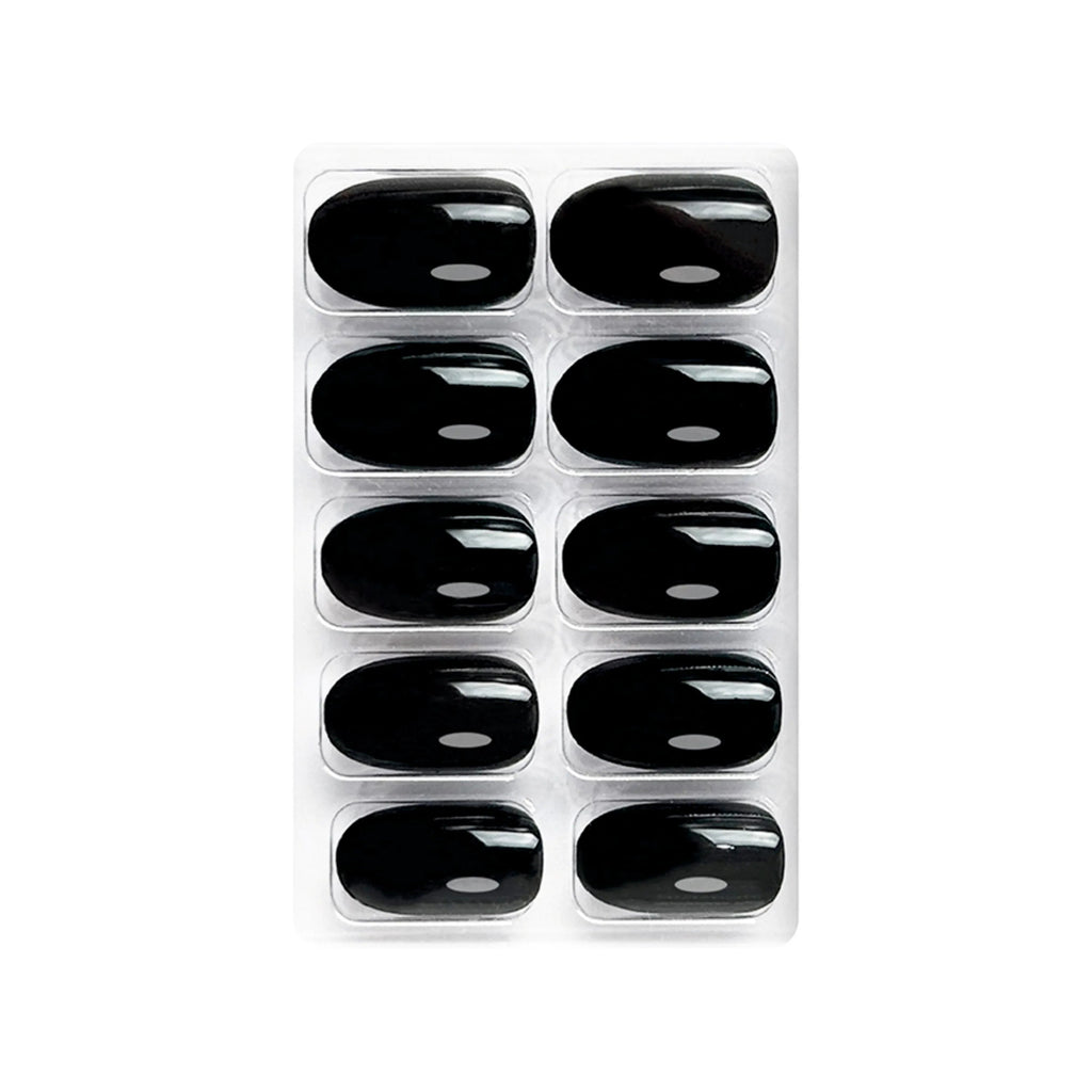 Glossy Solid Color Nails Oval(SPN501-SPN552)