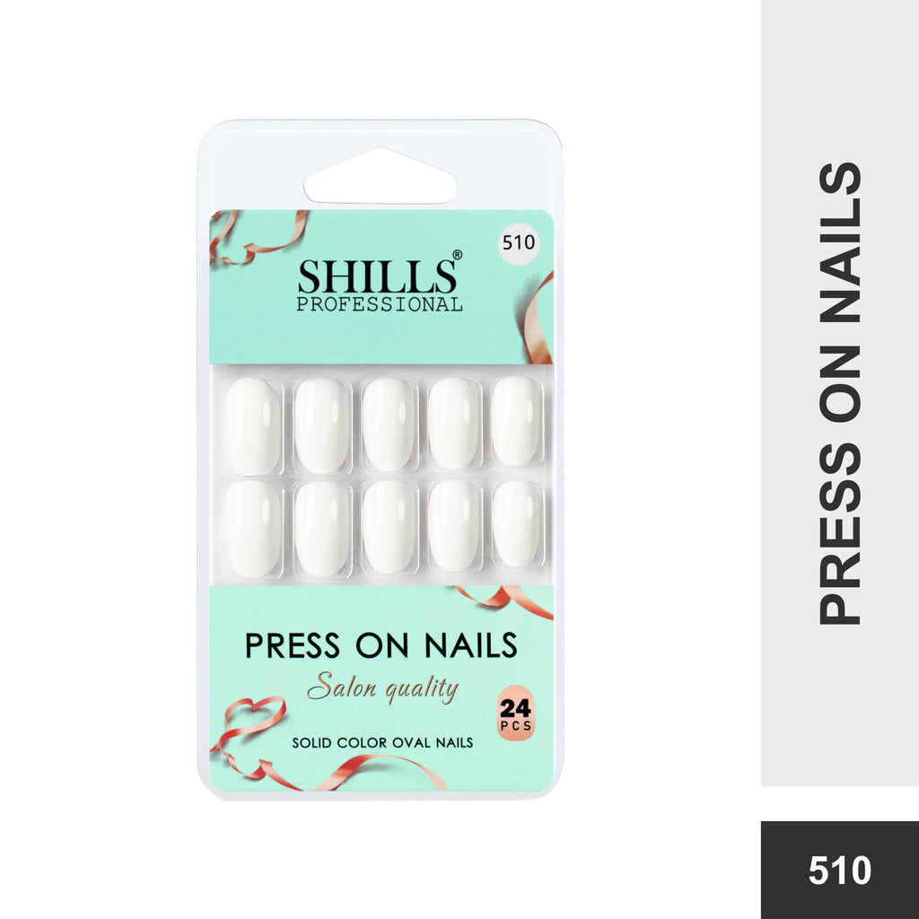 Glossy Solid Color Nails Oval(SPN501-SPN552)