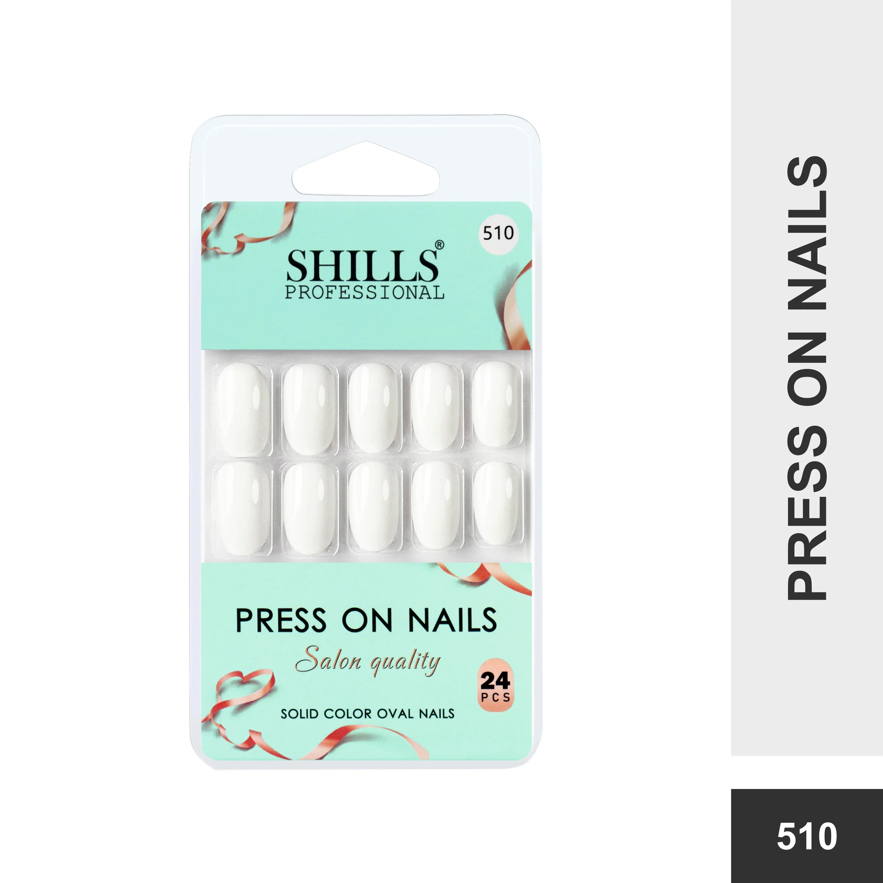 Glossy Solid Color Nails Oval(SPN501-SPN552)