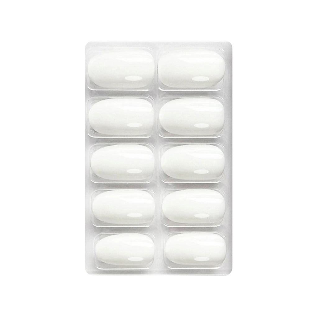 Glossy Solid Color Nails Oval(SPN501-SPN552)