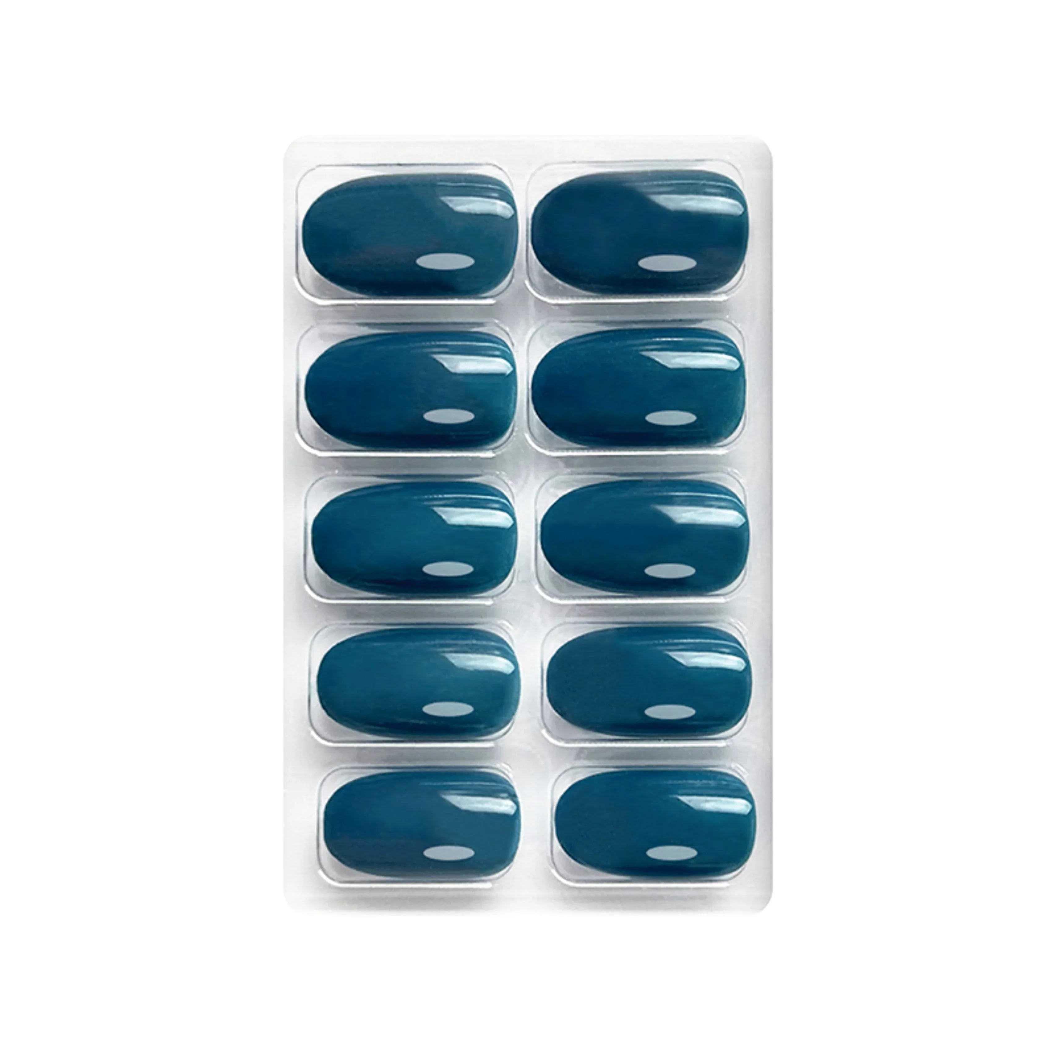 Glossy Solid Color Nails Oval(SPN501-SPN552)