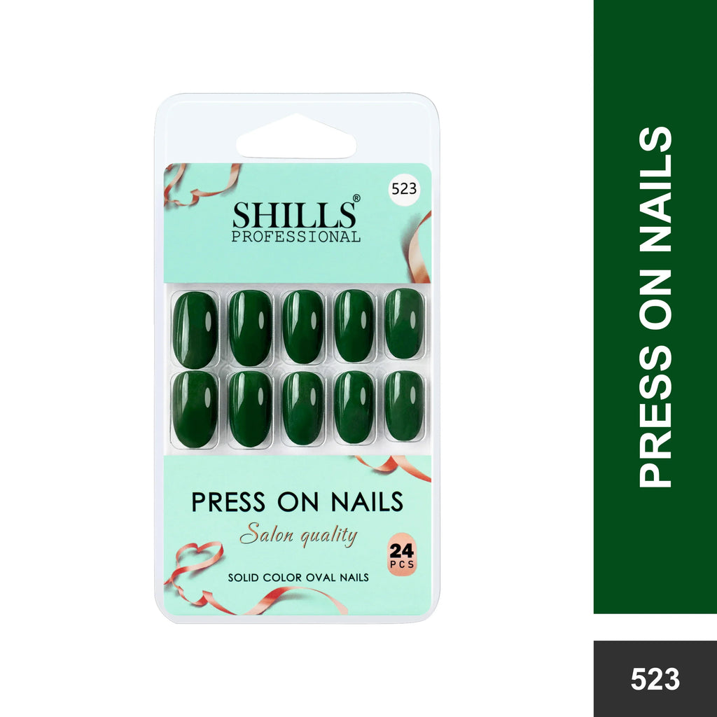 Glossy Solid Color Nails Oval(SPN501-SPN552)