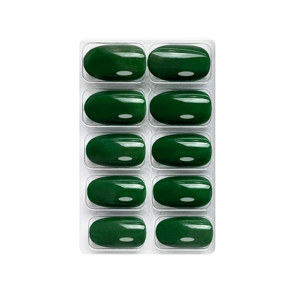 Glossy Solid Color Nails Oval(SPN501-SPN552)