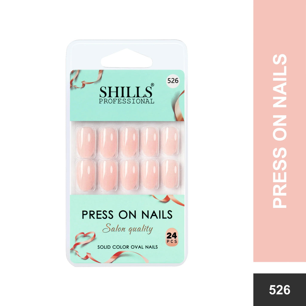 Glossy Solid Color Nails Oval(SPN501-SPN552)