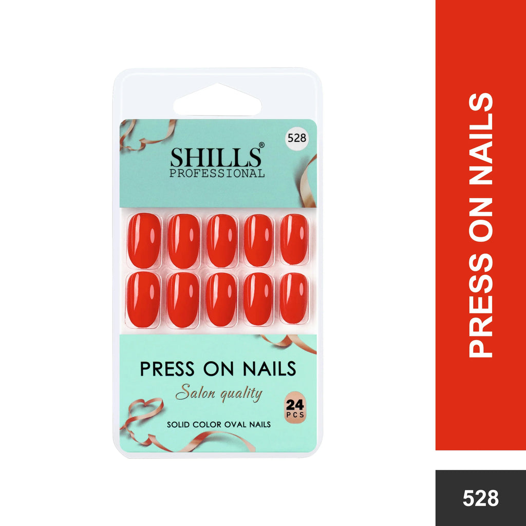 Glossy Solid Color Nails Oval(SPN527-SPN552)