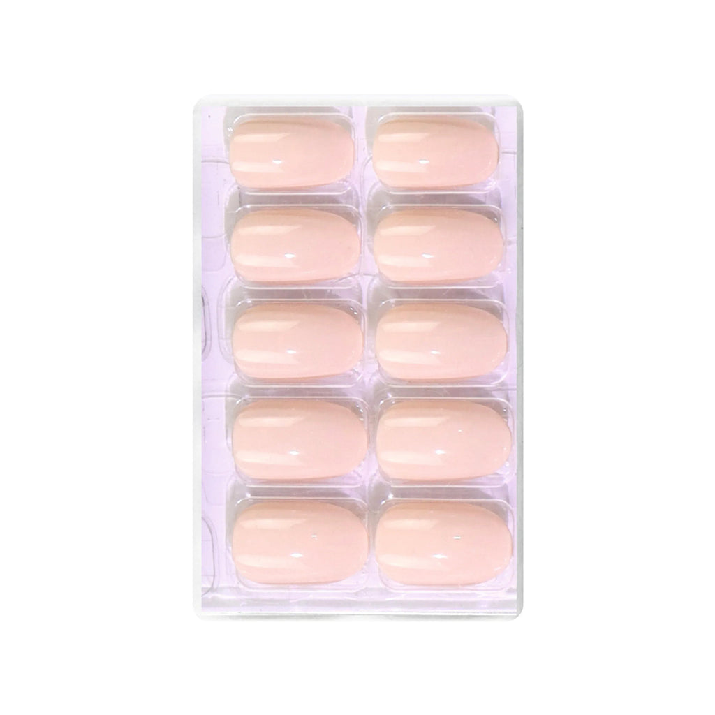 Glossy Solid Color Nails Oval(SPN527-SPN552)