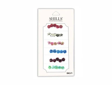 3d Flowers 6 Color 1 SPN-6628