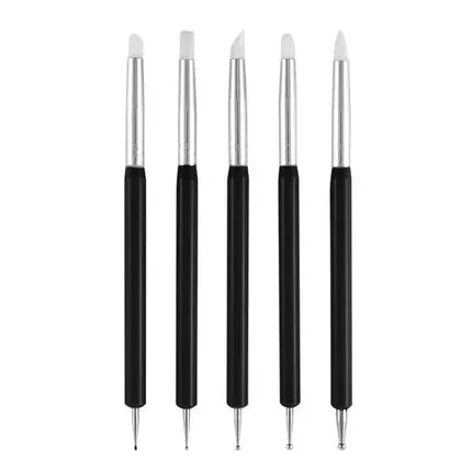 Dotting Tools with Silicone Tool Black SPN-6636