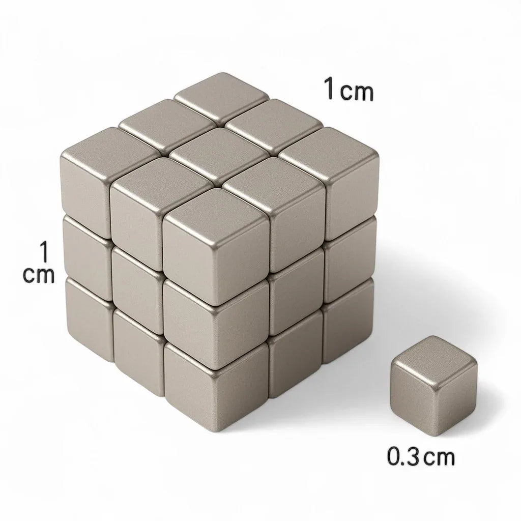 Rubik's Cube Magnet Small 27pcs