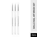 Nail Art White Brush