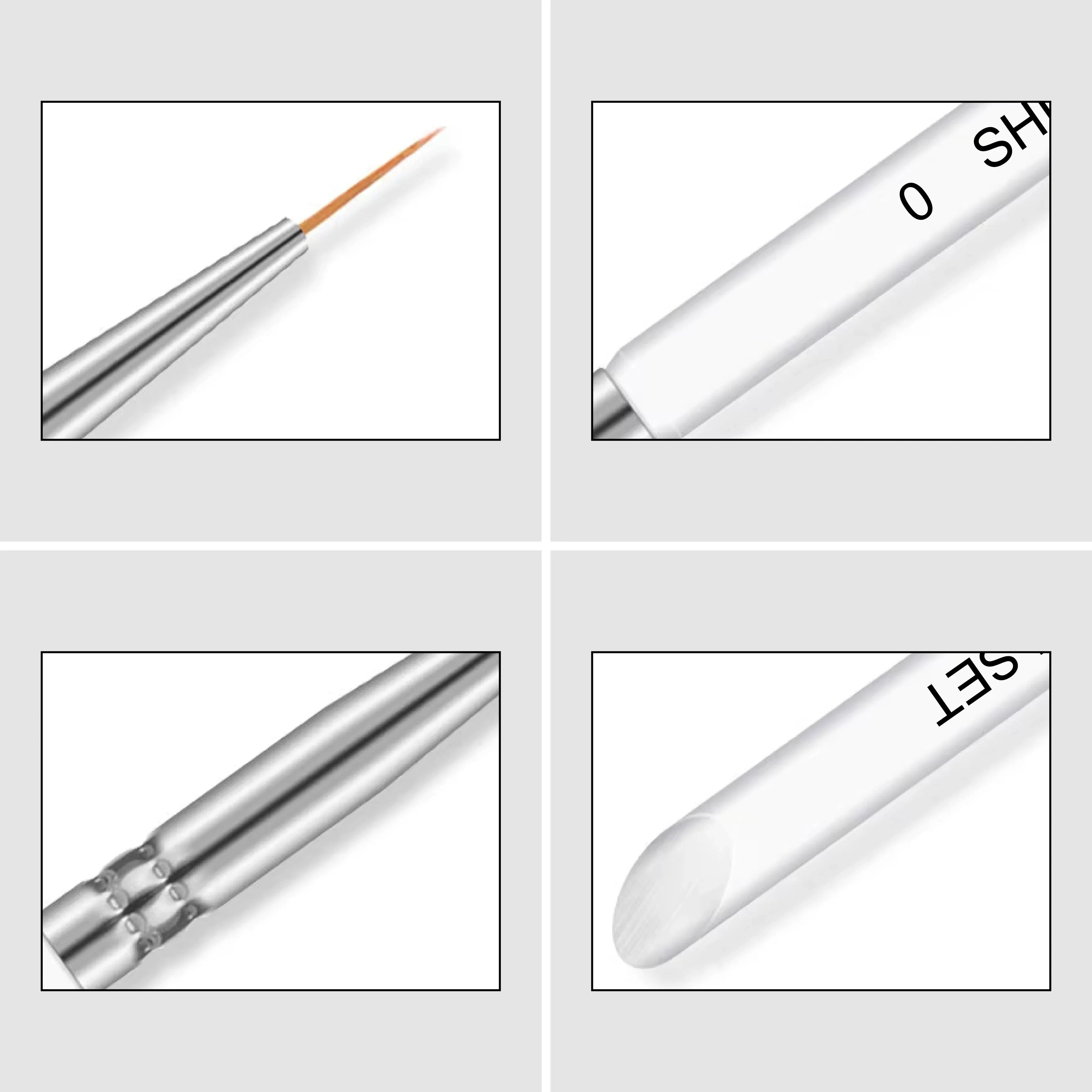 Nail Art White Brush
