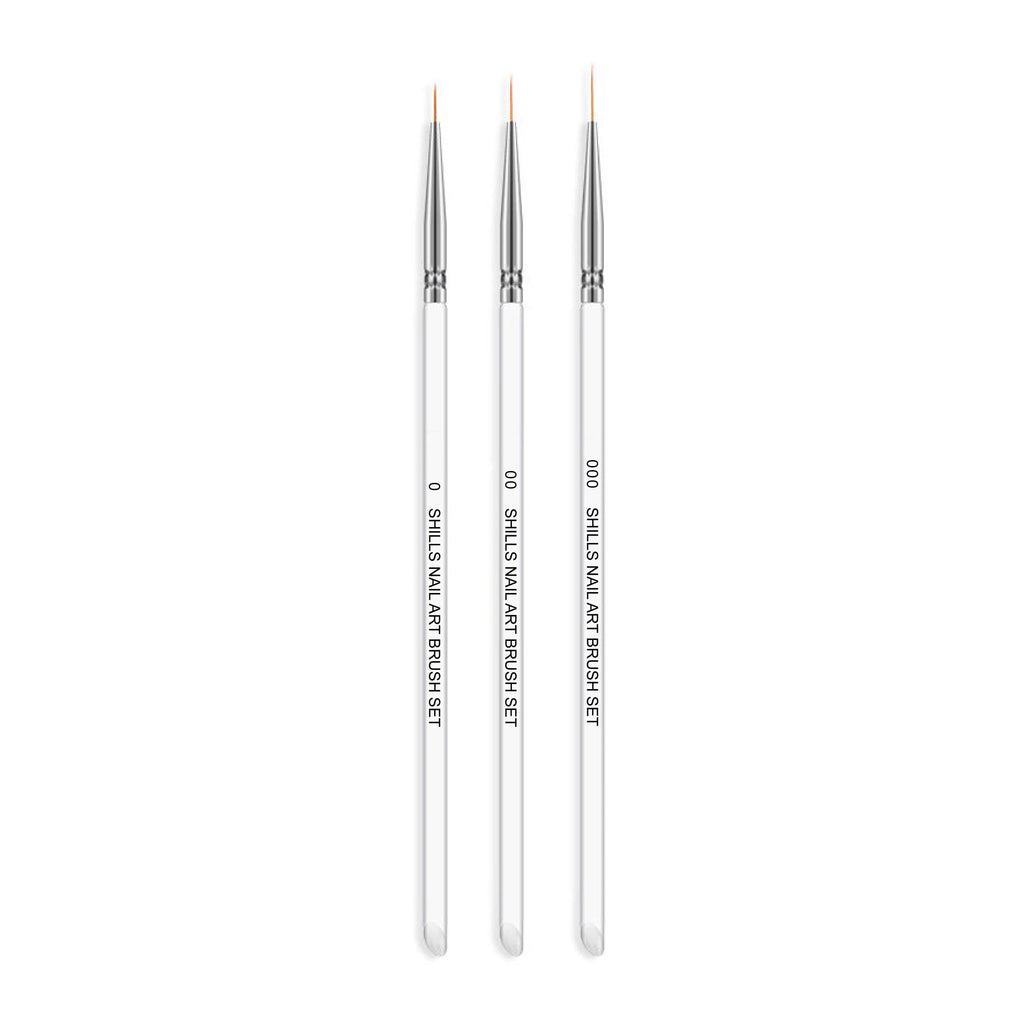 Nail Art White Brush