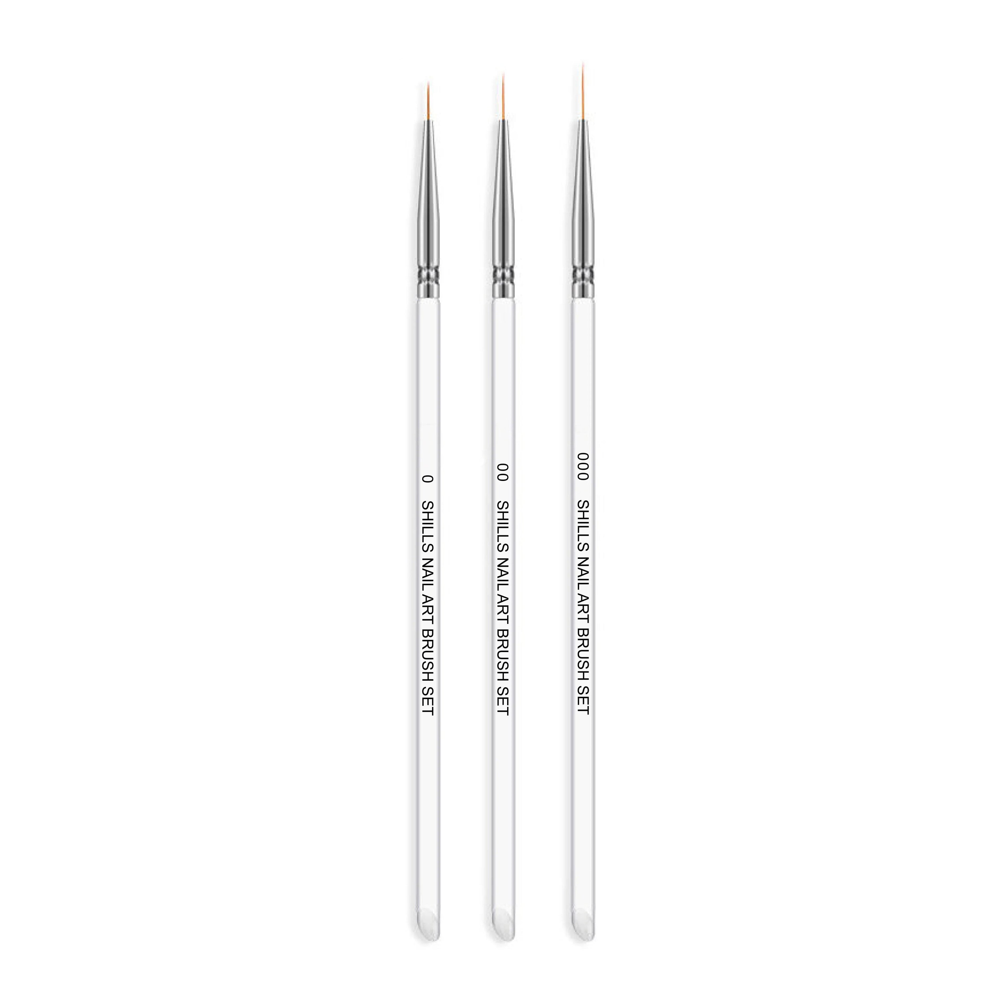 Nail Art White Brush