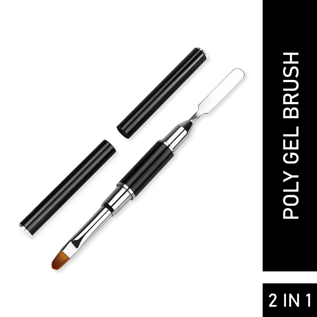 2-in-1 Poly Gel Nail Art Brush