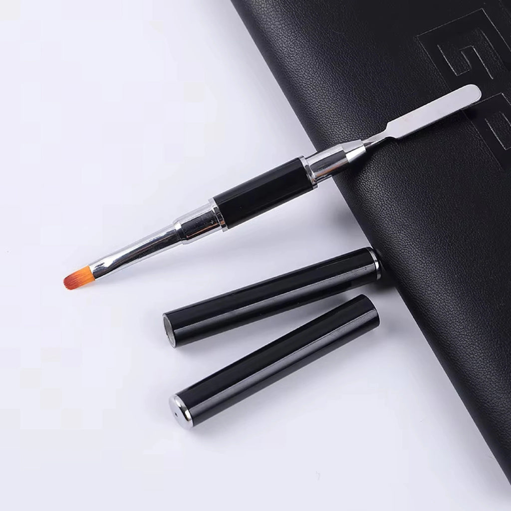2-in-1 Poly Gel Nail Art Brush