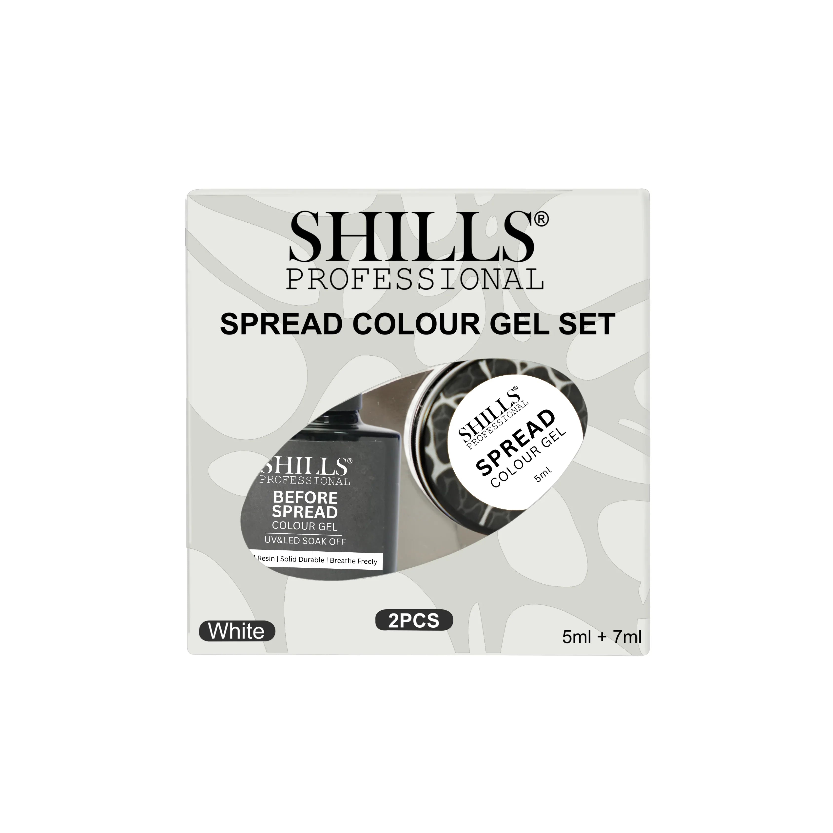 Spread Colour Gel Set (White)