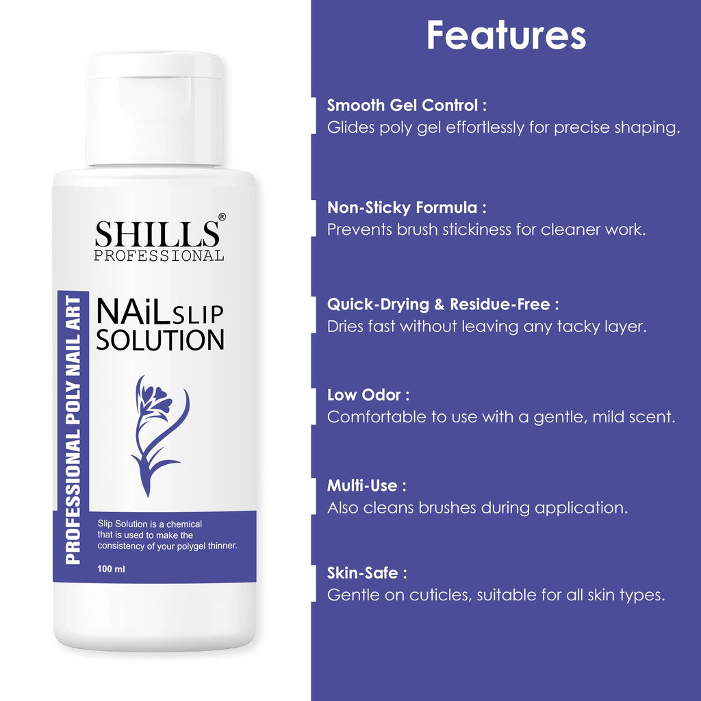 Poly Gel Slip Solution 100Ml