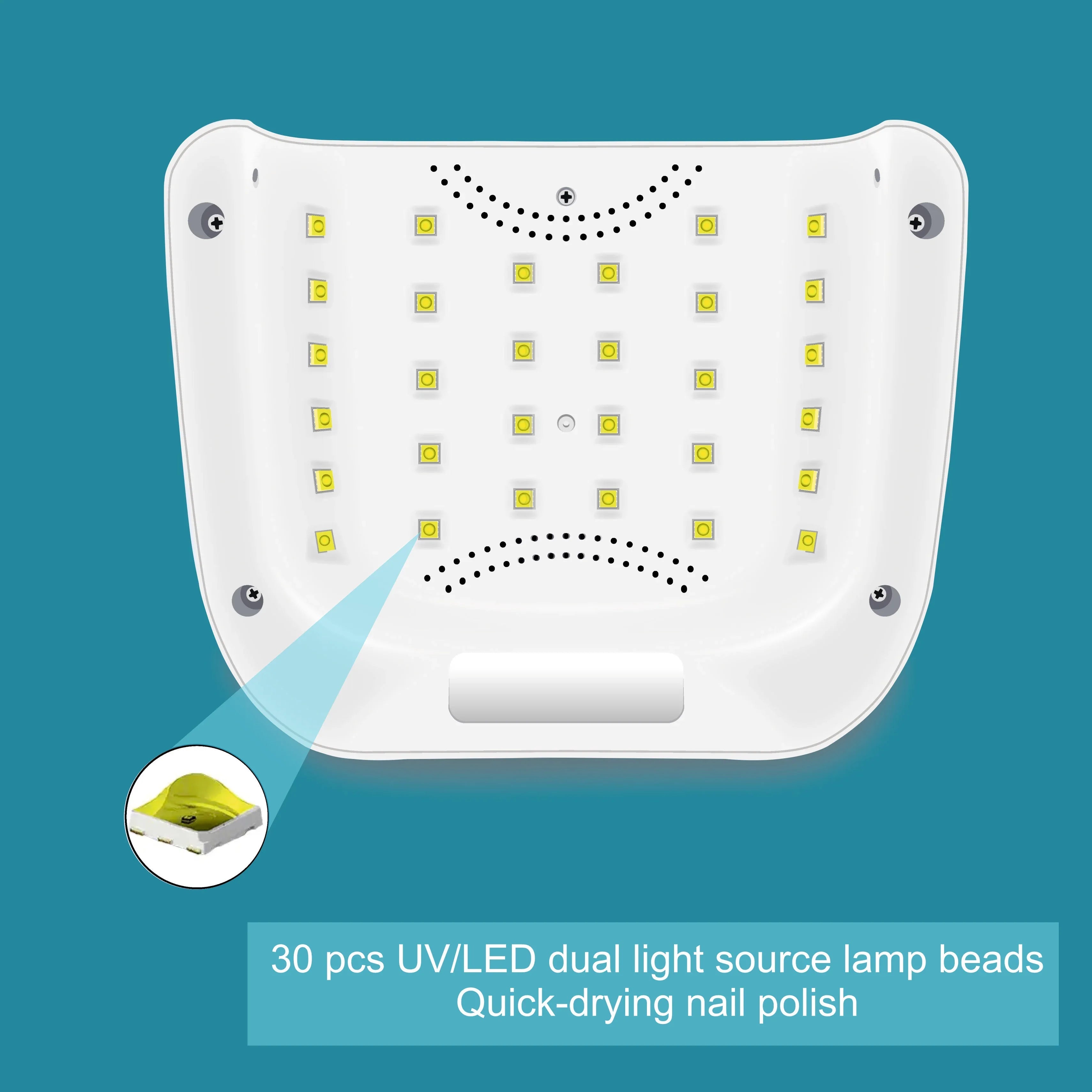 Dazling Nail Art Uv/Led Lamp 120W