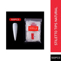 PKT 500pcs Stiletto Tips Natural