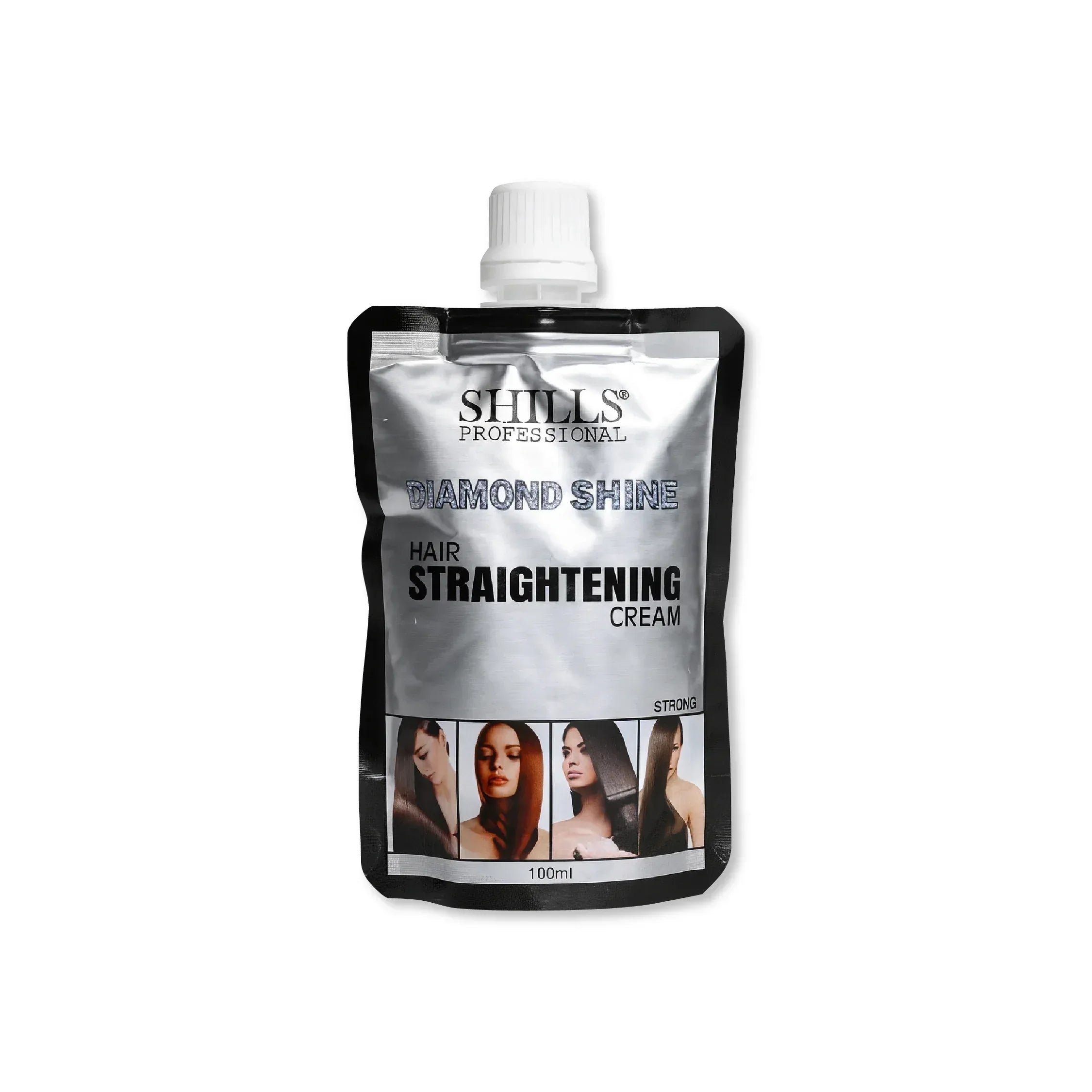 Diamond Shine Hair Straightening Cream (Strong)